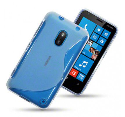 Θήκη Σιλικόνης για Nokia Lumia 620 διάφανη