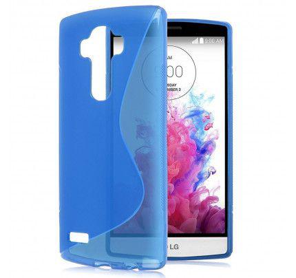 Θήκη TPU S-line για LG G4 μπλε χρώματος