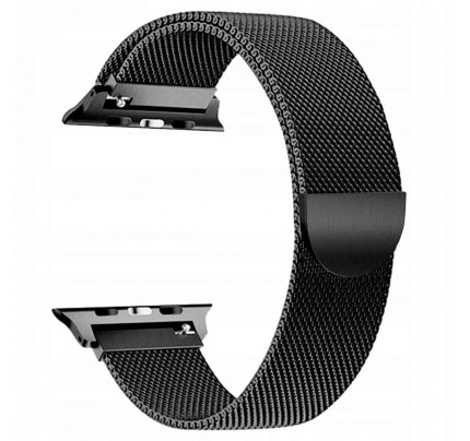 TECH-PROTECT Milanese Stainless Steel Watch Strap APPLE WATCH 1/2/3/4/5 (42/44MM) Black 