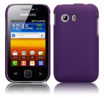 Θήκη για Samsung S5360 Galaxy Y Rubberised Hard Cover By Warp - Purple 