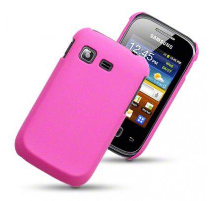 Θήκη για Samsung Galaxy Pocket S5300 Rubberised Hard Back Cover Pink 