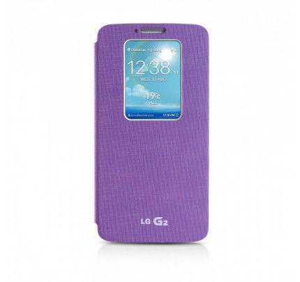 Θήκη LG CCF-240G Flip S-View Cover LG D802 Optimus G2 Violet