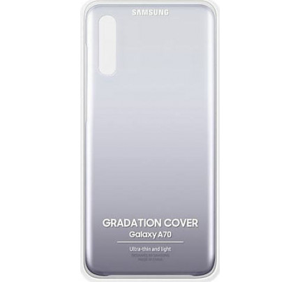 Samsung Original EF-AA705BEGWW Gradation Cover for Samsung Galaxy A70 black
