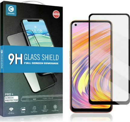 Mocolo Shield 5D Full Face Tempered Glass Black iPhone 13 / iPhone13 Pro
