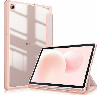Tech-Protect Smartcase Hybrid Flip Cover Ροζ Samsung Galaxy Tab S6 Lite 10.4