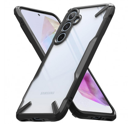 Ringke Fusion X Back Cover Μαύρο Samsung Galaxy A35