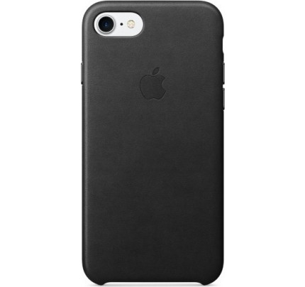Apple iPhone 7 Original Leather Case MMY52ZM Black ( Δερμάτινη)