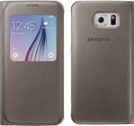 Samsung EF-CG920PFE S-View Cover Galaxy S6 G920 Gold