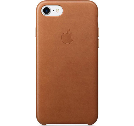 Apple iPhone 7 Original Leather Case MMY22ZM Saddle Brown ( Δερμάτινη)