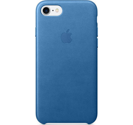 Apple iPhone 7 Original Leather Case MMY42ZM Sea Blue ( Δερμάτινη)