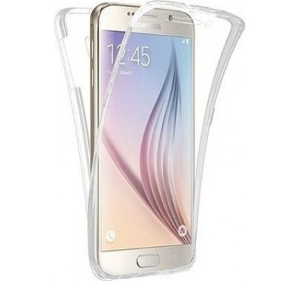 Θήκη OEM Front/Back Σιλικόνης για Samsung Galaxy J7 2016 J710 διάφανη