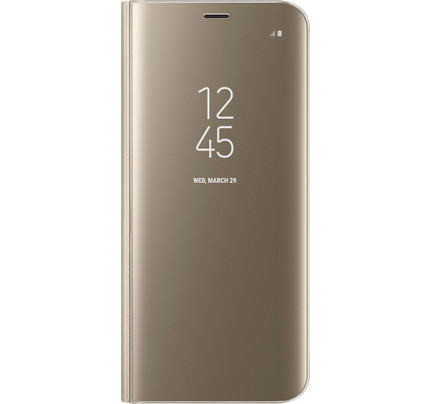 Samsung Original EF-ZG950CFEGWW Clear View Cover Galaxy S8 Gold