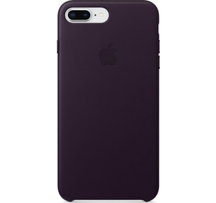 Apple MQHQ2ZM Leather Case iPhone 8 Plus / iPhone 7 Plus Dark Aubergine