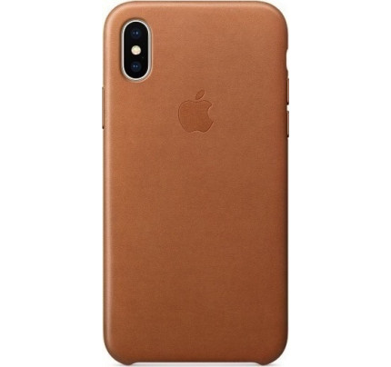 Apple iPhone X MQTA2ZM Original Leather Case Saddle Brown