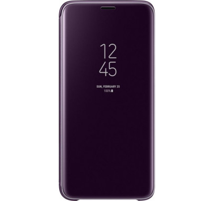 Samsung Original EF-ZG960CVEGWW Clear View Cover Galaxy S9 G960 Violet