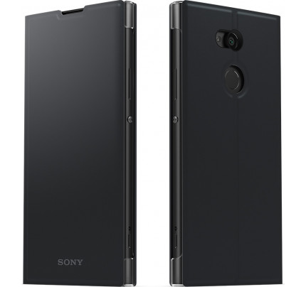 Sony Style Cover Stand SCSH20 Xperia XA2 Ultra μαύρου χρώματος