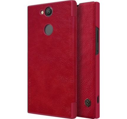 Θήκη Nillkin Qin Book για Sony Xperia XA2 κόκκινου χρώματος