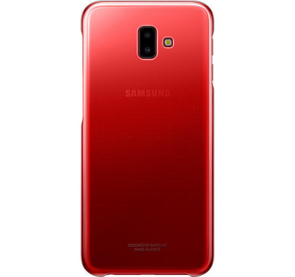 Samsung EF-AJ610CRE Gradation Cover J6 PLUS 2018 red