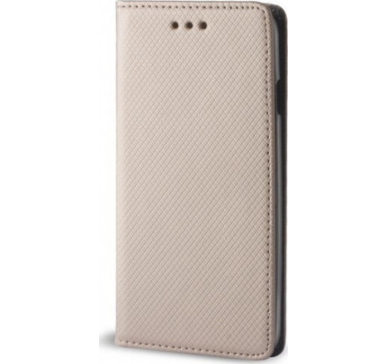 Θήκη OEM Smart Magnet για Samsung Galaxy J6 Plus χρυσού χρώματος (stand ,θήκη για κάρτα )