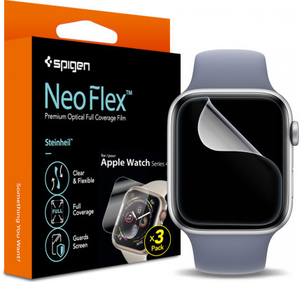 Spigen Neo Flex HD  Apple Watch Series 5 / 4 (44mm) Premium Screen Protector 062FL25574 ( x 3 TEMAXIA)