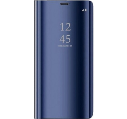 Θήκη OEM Clear View Standing Cover για Samsung Galaxy A50 blue