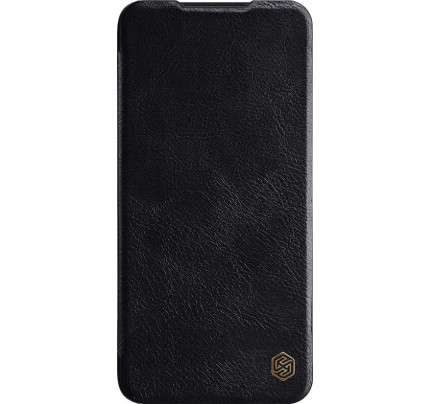 Θήκη Nillkin Qin Series Leather για Xiaomi Redmi Note 8 Pro μαύρου χρώματος
