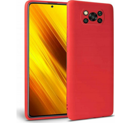 Θήκη TECH-PROTECT ICON Xiaomi Poco X3 NFC κόκκινου χρώματος