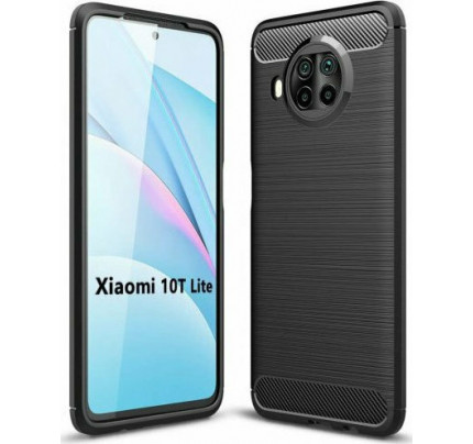 Θήκη Carbon Flexible Cover TPU Case for Xiaomi Xiaomi Mi 10T Lite black