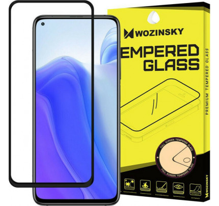 Wozinsky Tempered Glass Full Glue Super Tough Full Coveraged Case Friendly for Xiaomi Redmi Note 9T 5G / Redmi Note 9 5G black