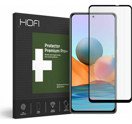 Hofi Pro+ Full Face Tempered Glass Black Xiaomi REDMi Note 10 Pro