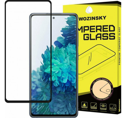Wozinsky Full Glue Full Face Tempered Glass Black Samsung Galaxy A72