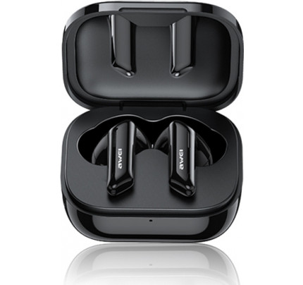 Awei T36 Earbud Bluetooth Handsfree μαύρου χρώματος