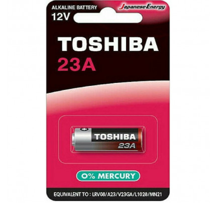 Toshiba Αλκαλική Μπαταρία 23A 12V 1τμχ