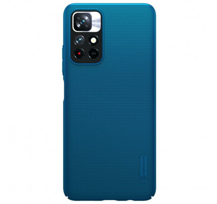 Nillkin Super Frosted Back Cover for Xiaomi Redmi Note 11T 5G/ Poco M4 Pro 5G Peacock Blue