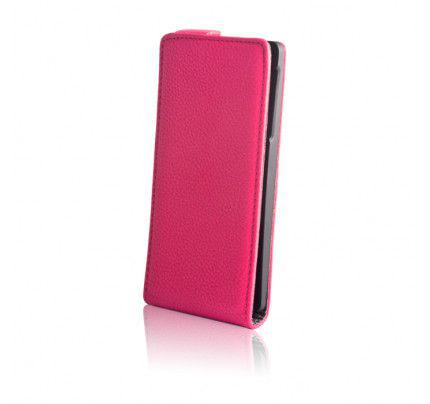 Θήκη Flip Stand για Sony Xperia J ST26i Pink