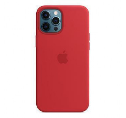 MHLF3ZE/A Apple Silicone Magsafe Cover for iPhone 12 Pro Max Red