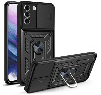 Techsuit CamShield Series Samsung Galaxy S21 FE 5G Black