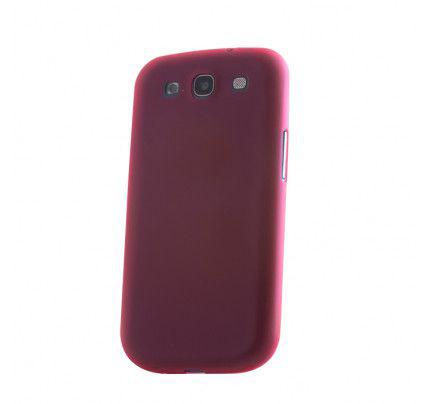 Θήκη TPU Ultra Thin για Samsung Galaxy Core i8260 Red+Φιλμ Προστασίας Οθόνης 
