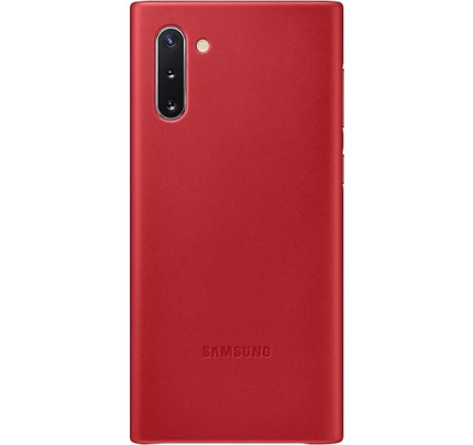Samsung Original EF-VN970LREGWW Leather Cover Samsung Galaxy Note 10 N970 Red