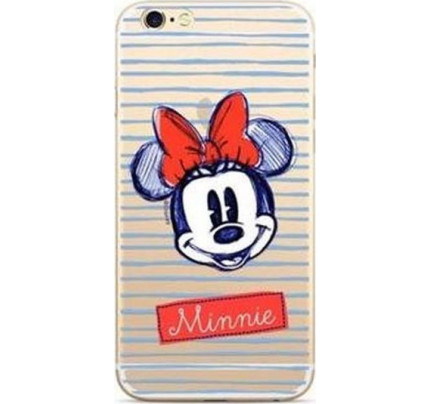 Θήκη Disney Minnie 011 Back Cover Transprent for iPhone 5/5S/SE