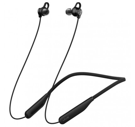 Vivo Sport Lite In-ear Bluetooth Handsfree Ακουστικά με Αντοχή στον Ιδρώτα μαύρου χρώματος