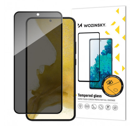 Wozinsky Privacy Glass Samsung Galaxy S23+ tempered glass with Anti Spy privacy filter