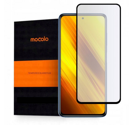 Mocolo TG+ 3D Full Glue Tempered Glass Full face for Xiaomi POCO X3 NFC black