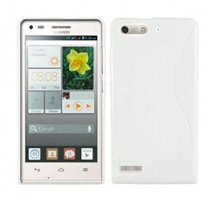 Θήκη TPU S-Line για Huawei Ascend G6 white