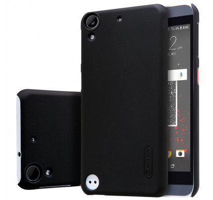 Θήκη Nillkin Super Frosted Shield για HTC Desire 530 μαύρου χρώματος + Φιλμ Προστασίας Οθόνης