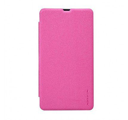 Θήκη Nillkin Folio Sparkle Series για Microsoft Lumia 535 pink