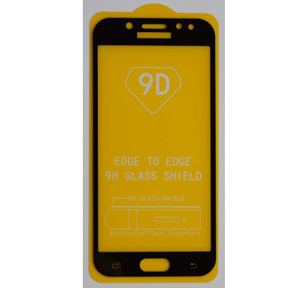 Tempered Glass Πλήρους Κάλυψης 9H 5D Full face Full glue για Samsung Galaxy J5 2017 black