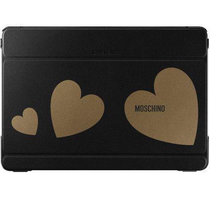 Samsung Flip Case EF-EP900BGEGWW by Moschino for Galaxy Note/Tab 12.2 black/gold