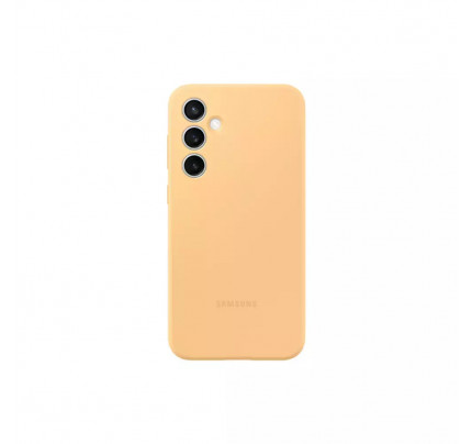 EF-PS711TOE Samsung Silicone Cover for Galaxy S23 FE Apricot
