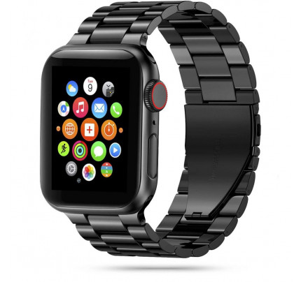 TECH-PROTECT STAINLESS APPLE WATCH 1/2/3/4/5/6 (42/44MM) BLACK